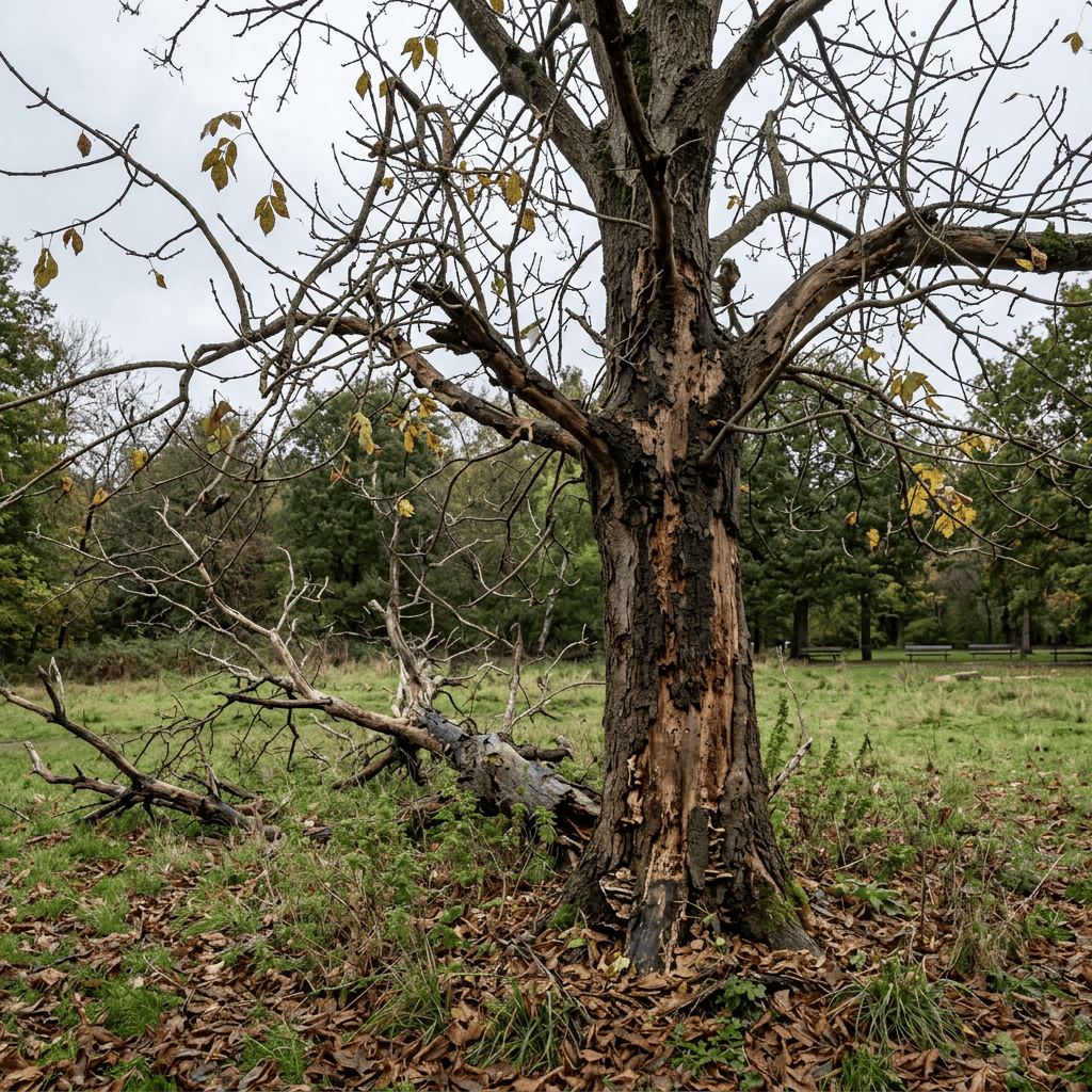 Unhealthy tree